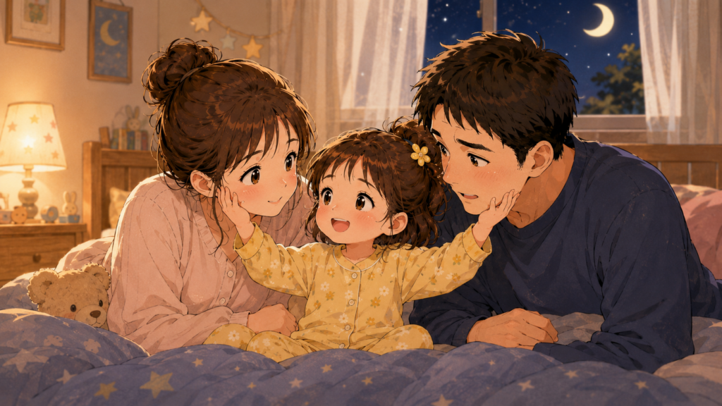 パパもママも大好きな子どものイラスト