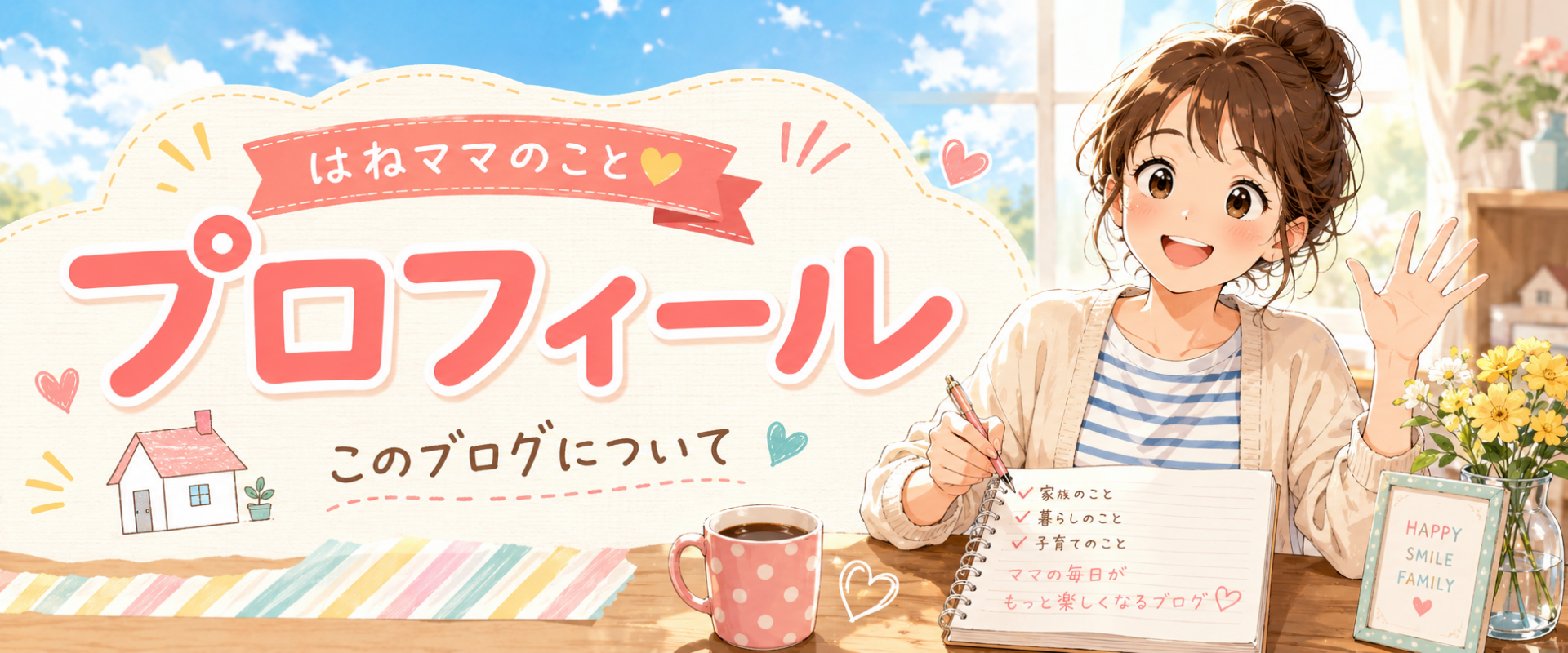プロフィールページのバナー画像