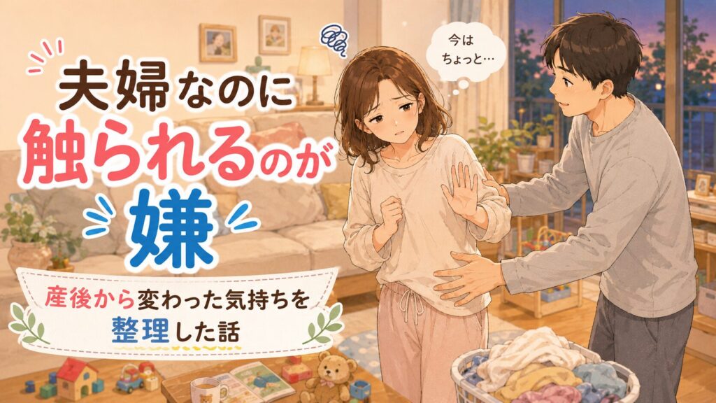 夫に触れられるのが嫌な妻のアイキャッチ画像